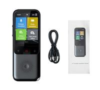 Traductor de Idiomas Portátil, 138 Lenguas Online y 17 Offline, Pantalla HD 2.4", Cámara 5MP, Batería 1500mAh - Traducción Instantánea y Funciones Avanzadas para Viajes y Negocio