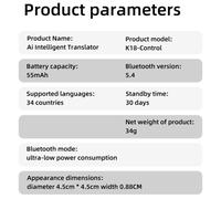 Traductor inteligente con IA: plataforma de interpretación portátil