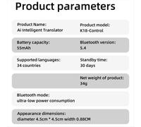Traductor inteligente con IA: plataforma de interpretación portátil