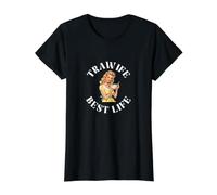 Tradwives Tradwife Best Life Proud Trad Wife Camiseta gráfica económica, Mujer, Negro, XS