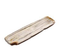 Trä Fossil Te Bricka Hem Handgjort Kontor Kung Fu Set Kinesiskt Bord Bandeja de Té para Mesa de té Para el Hogar(85 * 24 * 3.5cm)
