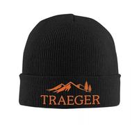 Traeger Pellet Grill Smoke BBQ Essential Cálido Gorro de Punto Hip Hop Gorro de Exterior Topo Invierno Gorros de Exterior para Adultos Unisex