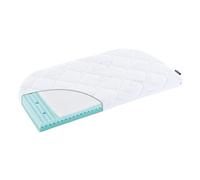 TRÄUMELAND Air - Colchón Auxiliar (57,5 x 105 x 7 cm, con 2 Esquinas Redondeadas, colchón Transpirable, Certificado Öko-Tex 100, hipoalergénica, Fabricado en Austria)