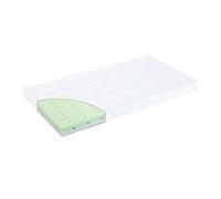 TRÄUMELAND - Colchón para bebé (60 x 120 cm, Air Flow Basic, Transpirable, Certificado Öko-Tex 100, hipoalergénico e hipoalergénico, Funda de algodón Lavable, Fabricado en Austria
