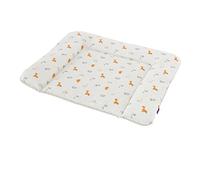 Träumeland Dinolino, sin PVC, 75 x 85 cm, lavable, impermeable, se puede utilizar por ambos lados