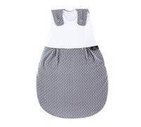 Träumeland s0100101 exterior Saco de dormir liebmich Lunares Gris, tamaño 44, multicolor