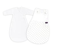 Träumeland s0101451 - Saco de dormir para bebé liebmich 2 piezas Set estrellas gris, talla 44, multicolor