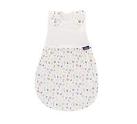 Träumeland S0103203 - Saco de dormir para todo el año (doble ventilación y fibra natural Tencel, talla 56/62), diseño de flores, multicolor
