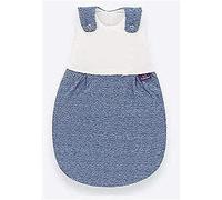 Träumeland S0103703 Liebesmich - Saco de dormir para todo el año (doble ventilación y fibra natural Tencel, talla 56/62), color azul