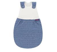 Träumeland S0103705 Liebesmich - Saco de dormir para todo el año (doble ventilación y fibra natural Tencel, talla 68/74), color azul