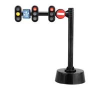 Traffic Light Toy - Educational Realistic Flashing Sound Effect, Interactive Traffic Signs Signs Signs Signal Light, Miniature Safety Beacon Lamp | Boys Girls Home Living Room Bedroom Classroom