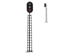 Traffic Light Toys for Kids, Stop Light Toy - Plantilla de simulación Señales de trenes ferroviarios | Juguete ligero de señal, parada de luz para, decoración de escenario construida a mano, dic