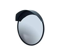 Traffic Safety Mirror Convex Driveway Black 45CM Weatherproof Durable Supermarket The Mall Anti-Theft Indoor
