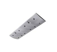 Traffic Slow Down Speed Bump, 4 cm de grosor para estacionamientos, entradas, centros comerciales, puertas escolares