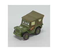 (Traficante de armas) Película de anime Cars 3 Racers Diecast Metal Modelo Juguete Tobogán Mini Coche