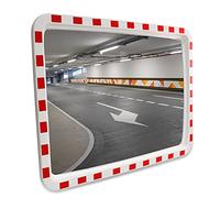 Tráfico Espejo rectangular 60.x 80.cm calle überwachungsspiegel Seguridad Espejo Convexo Espejo Interior y Exterior amplio Efecto labt