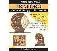 Traforo 80 modelli e oggetti da creare: Una risorsa ideale per tutti gli appassionati di falegnameria. Progetti e modelli pronti all'uso da stampare.