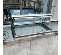 Tragaluz con control remoto con sensor de lluvia para instalación de techo, ático y sótano