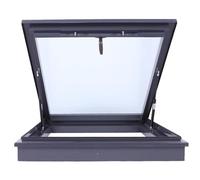 Tragaluz de techo con vidrio templado, marco de aluminio, impermeable para granero, cobertizo, solárium, sótano, ventana de salida del ático