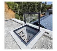 Tragaluz de techo plano - Cubierta de tragaluz de 28 x 34 pulgadas para solárium y pozo de luz - Aumenta la luz natural y la nergética en tu hogar