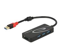 Tragant 62899 USB 3.0 (3.1 Gen 1) Type-A 5000Mbit/s Negro nodo - Concentrador (USB 3.0 (3.1 Gen 1) Type-A, USB 3.0 (3.1 Gen 1) Type-A, MMC,MMC Mobile,MMCmicro,MicroSD (TransFlash),MicroSDHC,MicroSDXC,MiniSD,MiniSDHC,RS-MMC,SD,SDHC,SDXC, 5000 Mbit/s, Negro)