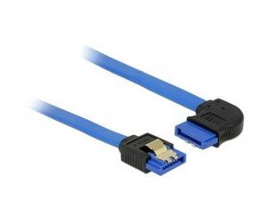 Tragant 84989 cable de SATA 0,2 m SATA 7-pin Negro, Azul - Cable SATA (0,2 m, SATA III, SATA 7-pin, SATA 7-pin, Male connector / Male connector, Negro, Azul)