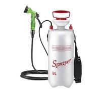 Tragbare Duschen, Outdoor-Dusche Pumpe 8L, Multifunktions-Sprühkopf für Camping Hotel Badezimmer Garten Reise Outdoor Aktivitäten