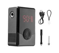 Tragbare Fahrradpumpe - mobiler Luftkompressor | Wiederaufladbarer kompakter automatischer Reifenfüller für Fahrrad, Roller, Motorrad, Auto, Zuhause, Reisen, Notfall, Reparaturpumpe, Werkzeugset, Outd