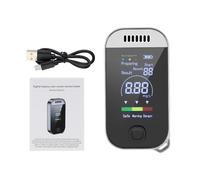 Tragbarer Alkoholtester, Tragbare Alkoholerkennung Ohne Berührung, Atemanalysator Mit Professioneller Genauigkeit, Alkoholtester, Alkoholtester Für Alkohol, Atemalkoholdetektor Mit Digitaler Anzeige