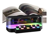 Tragbarer Lautsprecher - RGB Beleuchtung Tragbarer Lautsprecher - Stereo Sound Musikplayer Mit Lautstärke Für Geburtstag Reisen Garten Party Wohnaccessoire