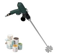 Tragbarer pneumatischer Mischer mit einstellbarer Geschwindigkeit und Rückwärtsfunktion für Farbe, Spachtelmasse und Zement