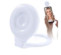 Tragbares Selfie -Licht, Telefon Selfie Light,Kleine Fülllampe für Live -Streaming | Telefon füllen Licht mit einstellbaren Winkeln, für Selfies, Videokonferenz, draußen, Fotografie