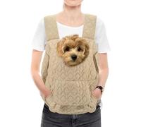 Trage-Rucksack Für Kleine Hunde & Katzen - Belüfteter -Rucksack Aus Polyester | Leichte Transporttasche Für Wandern, Radfahren & Reisen, Komfortabel & Sicher, 350g, /Blau