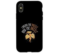 Traigo el Razzle Y El Deslumbrante Showgirl Artistas Femeninas Carcasa para iPhone X/XS