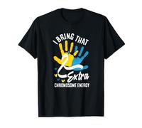 Traigo Esa energía cromosómica Extra Conciencia del síndrome de Down Camiseta