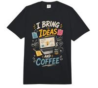 Traigo Ideas y Cafe Pensadores Creativos Comfort Colors Adult Heavyweight T-Shirt