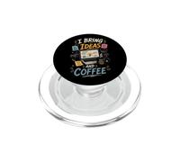 Traigo Ideas y Cafe Pensadores Creativos PopSockets PopGrip para MagSafe