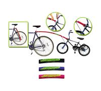 Trail Gator Remolque Barra para Niños/Niños Senda a lo Largo De Bicicleta - Rojo