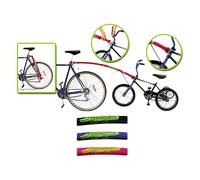 Trail Gator Remolque Barra para Niños/Niños Senda a lo Largo De Bicicleta - Rojo