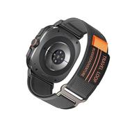 Trail Loop Apto for Samsung Galaxy Watch 7 Ultra Correa 47 mm Accesorios Pulsera Deportiva de Nailon Apta for Samsung Galaxy Watch Ultra Band 47 mm(Black Gray TR,FOR Galaxy Watch 7 Ultra_XL)