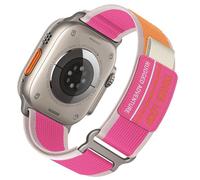 Trail Loop para Apple Watch Correa Ultra 3/2 49mm 46mm 45mm 44mm 42mm 40mm 41mm 38mm iWatch Correa Mujer/Hombre,Pulsera Nylon Deportiva con Velcro para Apple Watch SE 3/2nd Series 11 10 9 8 7 6 5 4 3