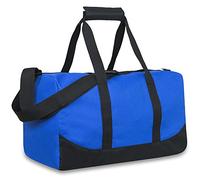 Trail maker Bolsas De Lona De Lona De 30 litros Y 17 Pulgadas para Hombres Y Mujeres - Bolsas De Lona De Mano para Llevar Al Hombro De Viaje De Fin De Semana Unisex-Adulto|Azul|