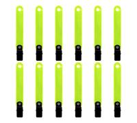 Trail Markers for Trees - 12 Pcs High Visibility Marking Tape, Hunting Reflector Tacks, Waterproof PVC Ribbon | Outdoor Trail Guide, Forest Path Indicator, Bright Safety Marker, Navigation Accessory