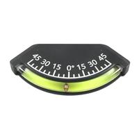 Trail-Ready Vehicle Inclinometer, Multipurpose Boat Angle Gauge, ABS Adhesive Mount for Ships, Yates, Trail-Ready Vehicles, Accessories for Beginners and Professionals