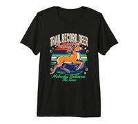 Trail Record Ciervo Nadie cree el Tiempo Camiseta Premium