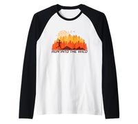 Trail Run «Run Into The Wild» Camiseta Manga Raglan