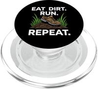 Trail Runner Eat Dirt Run Repeat XC Athlete PopSockets PopGrip para MagSafe
