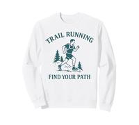 Trail Running Adventure Encuentra tu Camino Diseño Sudadera