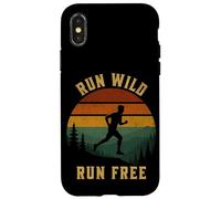 Trail Running Adventures Run Wild Forest Runners Carcasa para iPhone X/XS