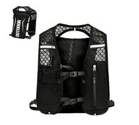 Trail Running Chaleco, impermeable reflectante Breathable Chest Pack, chaleco deportivo ligero, para correr ciclismo senderismo gimnasio entrenamiento al aire libre uso de viaje